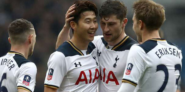 Tottenham 6 Millwall 0: Hat-trick hero Son sends Spurs to Wembley, but fears for injured Kane