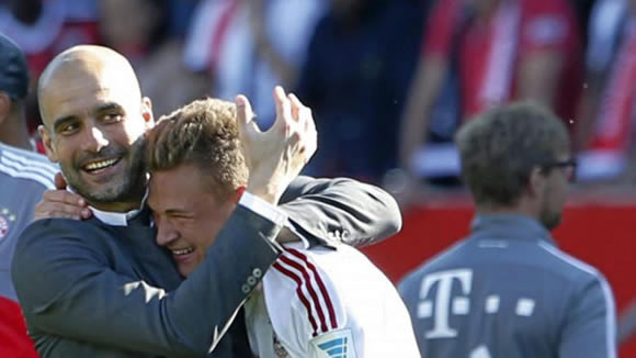 Guardiola reportedly wants Kimmich by his side