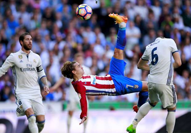 Real Madrid 1 Atletico Madrid 1: Griezmann denies leaders in derby