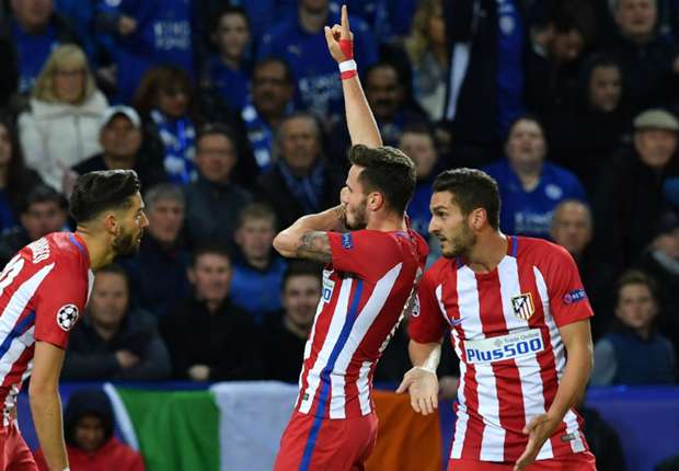 Leicester City 1 Atletico Madrid 1 (1-2 agg)