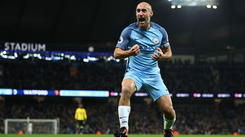 Pablo Zabaleta to depart Manchester City at end of his contract this summer