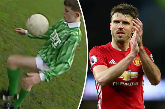 Man United icon Michael Carrick shows off skills in unearthed footage – at just THIRTEEN