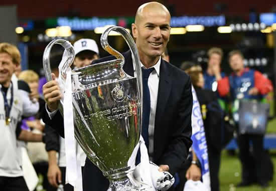 Best coach in the world? Zidane thinks not but confirms Madrid stay