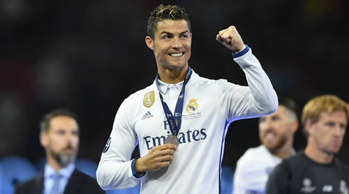 Cristiano sings 'Ronaldo, Ballon d'Or' as Madrid celebrate Champions League triumph