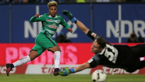 Bayern Munich secure Serge Gnabry signing from Werder Bremen