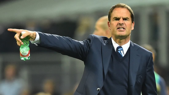 Frank de Boer named Crystal Palace manager on three-year deal