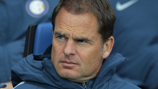 Frank de Boer named Crystal Palace manager on three-year deal