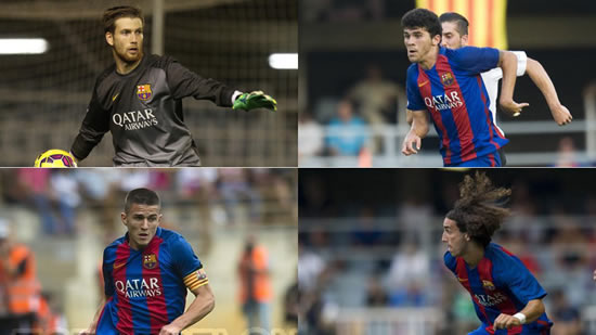 Valverde welcomes La Masia prospects into Barcelona first-team