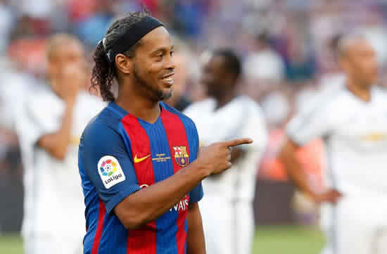 Legend Ronaldinho has 'still got all the tricks' – Wes Brown