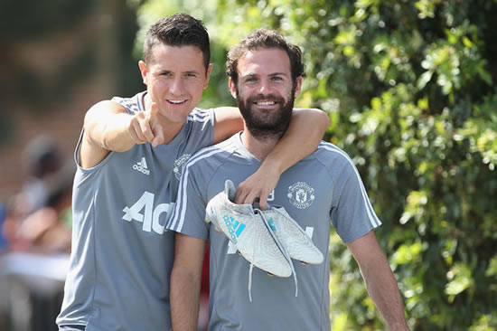 Man Utd confident of wrapping up new deals for Ander Herrera and Juan Mata