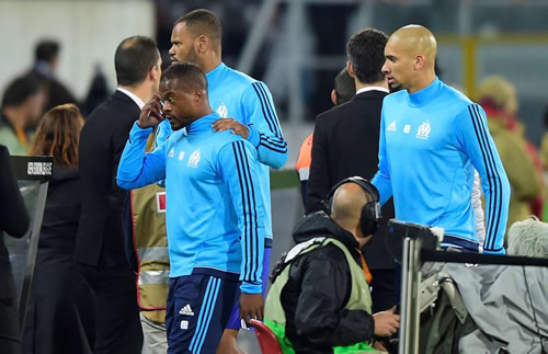 Patrice Evra finally posts on Instagram after kicking Marseille fan in the head