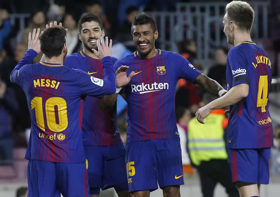Barcelona in sparkling form ahead of El Clasico