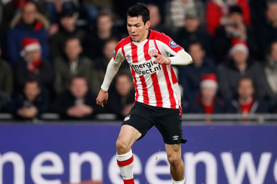 Arsenal and Liverpool in bidding war for PSV star Hirving Lozano - EXCLUSIVE