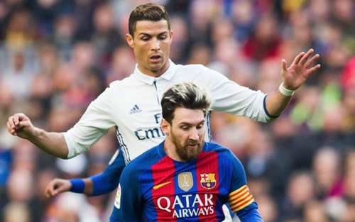 Carlos Tevez highlights what sets Barcelona’s Lionel Messi and Real Madrid’s Cristiano Ronaldo apart from each other
