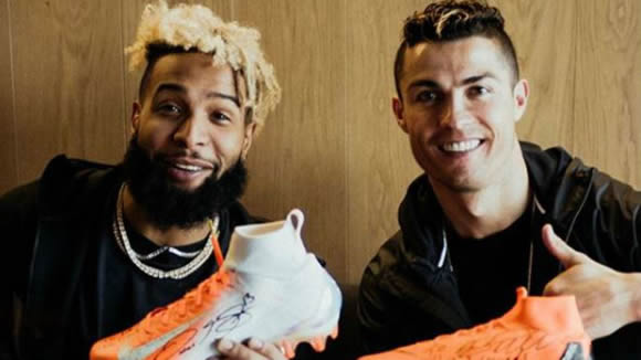 Cristiano Ronaldo enjoyed working with Odell Beckham Jr