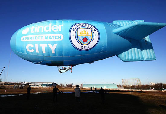 Football fans react to Man City Tinder deal with VERY cheeky response
