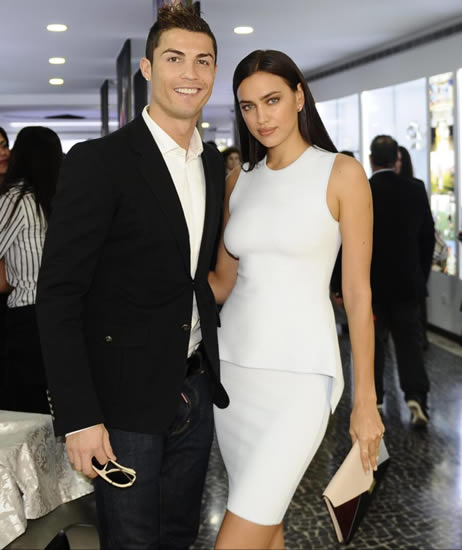 Cristiano Ronaldo and girlfriend Irina Shayk go for lunch Madrid
