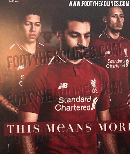 Liverpool's 2018-19 home kit is leaked