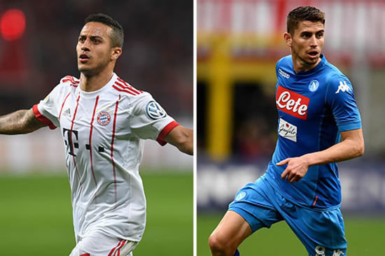 Man City boss Pep Guardiola wants Bayern and Napoli duo for £135milion - EXCLUSIVE