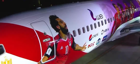 Mohamed Salah in bust-up with Egypt FA over using his face on side of national team plane