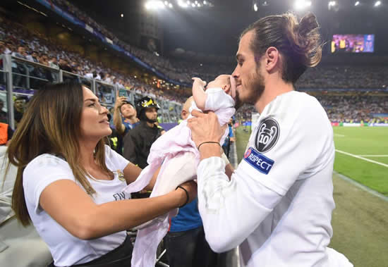 Real Madrid star Gareth Bale announces birth of first son… but Twitter is divided on bizarre name