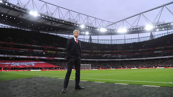 Arsene Wenger says he would not swap Emirates for more Arsenal trophies