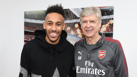 'Arsenal stagnated under Wenger' - Aubameyang excited by Emery era