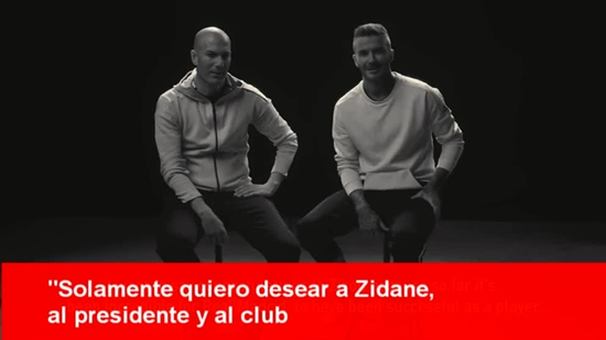 Beckham begs Zidane: Beat Liverpool, please!