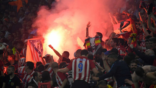 UEFA punishes Atletico over racist banner at Europa League final