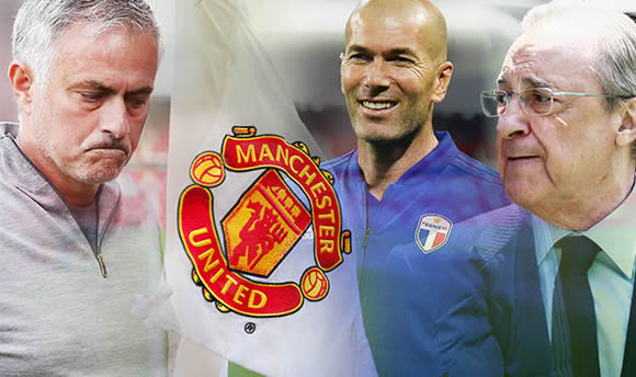 Real Madrid president believes Zinedine Zidane wants Man Utd job… and he's ANGRY