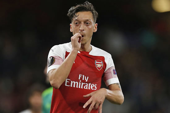 Arsenal star Mesut Ozil told he will be SOLD in January: Unai Emery decision demanded