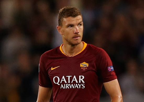 Five-goal Roma can do much better, says Dzeko