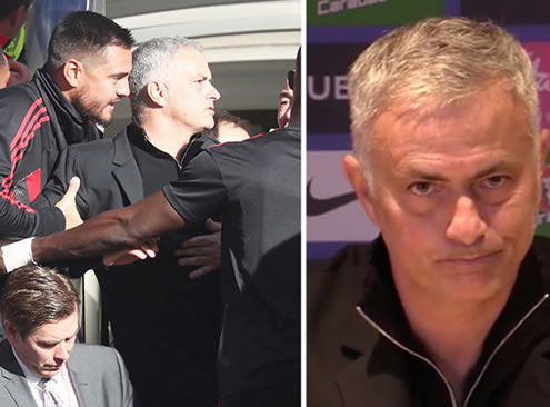 Man Utd boss Jose Mourinho just RINSED Chelsea coach after celebration brawl