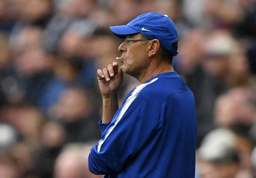 How many cigarettes has Maurizio Sarri smoked since he last lost a league game?