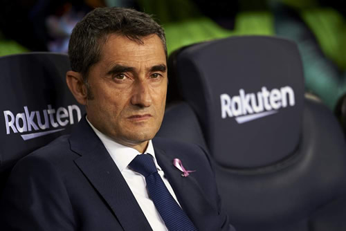 Barcelona happy with Valverde, confirms club president