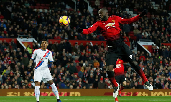 Manchester United 0 - 0 Crystal Palace: Manchester United meander towards Old Trafford stalemate with Crystal Palace