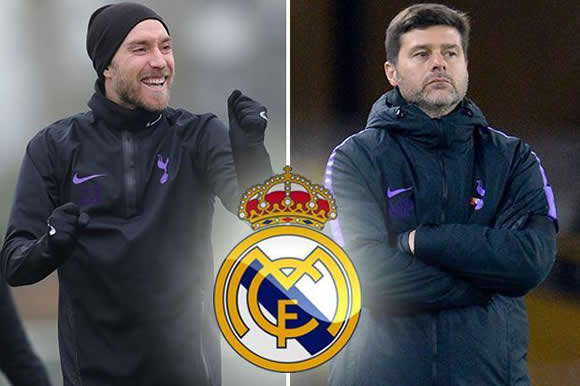 Spurs' Christian Eriksen urged to snub Real Madrid by Mauricio Pochettino just like he did