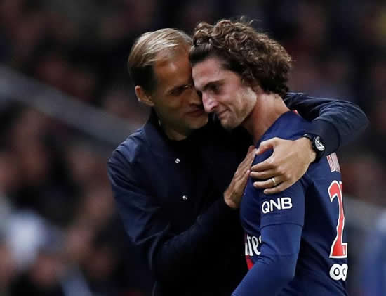 Arsenal and Tottenham in transfer fight for Adrien Rabiot who ends contract talks with PSG