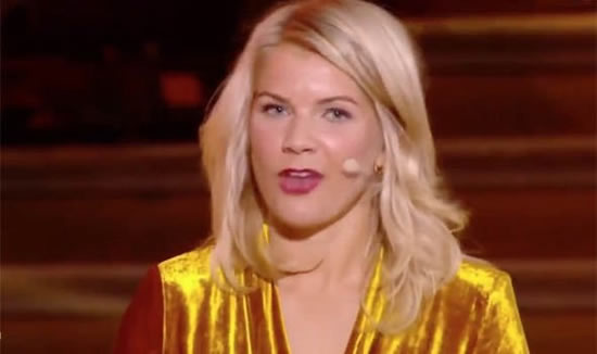 Ada Hegerberg: First women Ballon d’Or winner asked to TWERK on stage in uneasy scene