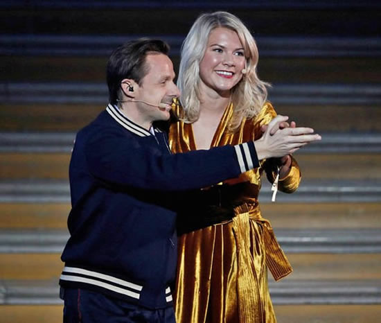 Ada Hegerberg: First women Ballon d’Or winner asked to TWERK on stage in uneasy scene