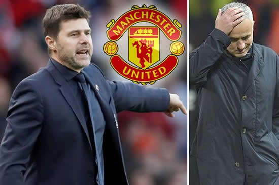 JOSE NO MOUR Manchester United want to land Mauricio Pochettino but it will cost them £40m to get the Spurs boss