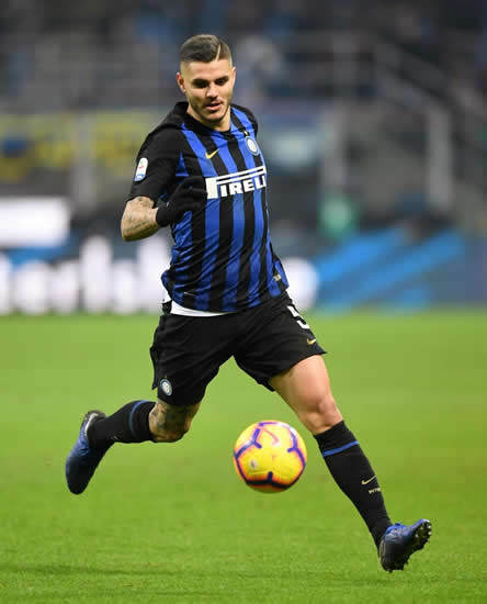 GOING FOR A WANDA Mauro Icardi sends Chelsea fans into meltdown as he boards private jet to London… despite wife Wanda hinting at new Inter Milan deal