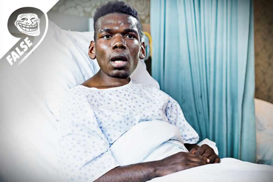 ALL SMILES Paul Pogba hospitalised with a broken jaw after laughing for 12 hours straight