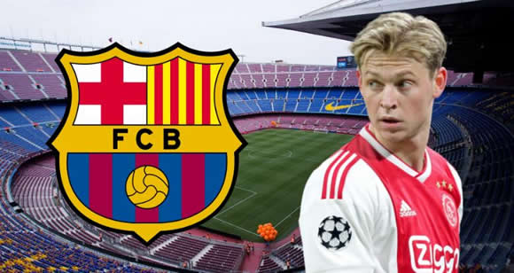 Barcelona Set To Sign Ajax Star Frenkie De Jong In The 'Next 48 Hours'