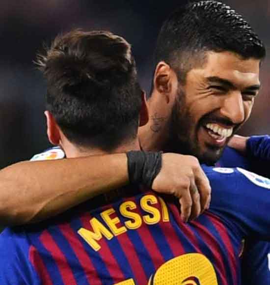 Barcelona 3 Leganes 1: Messi and Suarez combine to spare Barca's blushes