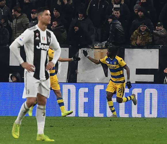 Juventus 3 Parma 3: Gervinho snatches late draw after Ronaldo double