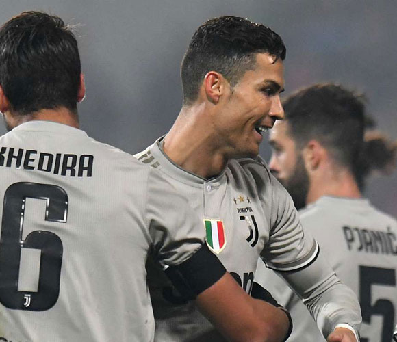 Sassuolo 0 Juventus 3: Ronaldo on target as champions go 11 points clear