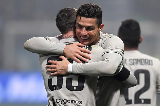 Cristiano Ronaldo Combines His 'Sí' Celebration With Paulo Dybala's 'Dybalamask' After Scoring