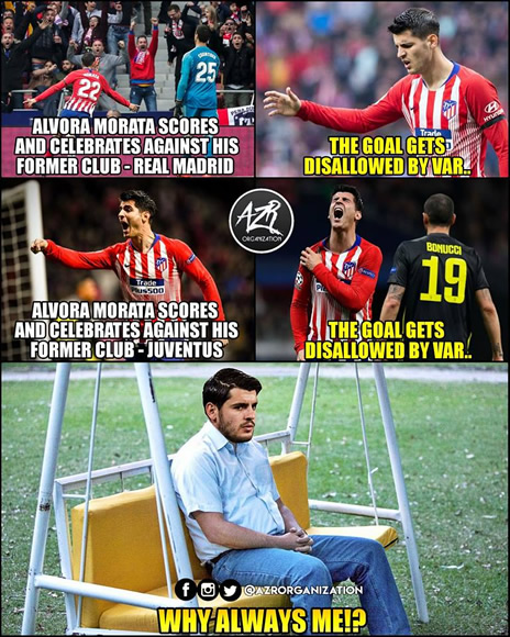 7M Daily Laugh - Morata: Why always me!?