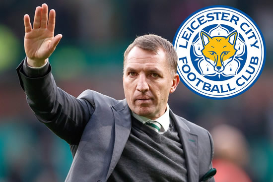 TOP BHOY Leicester scrap plans for interim boss and launch move now for Celtic’s Brendan Rodgers